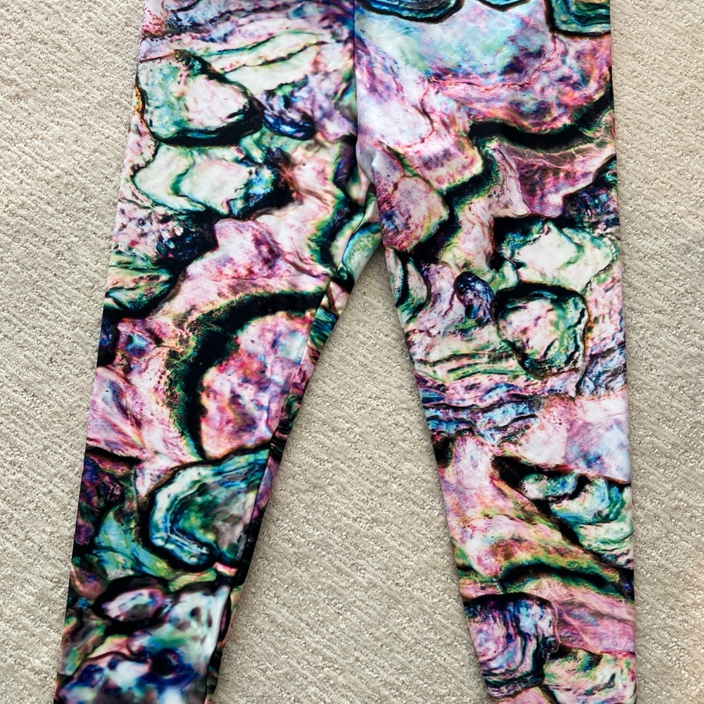 Agstract Apparel size 3X Leggings New w/o Tag, multi color cosmic print